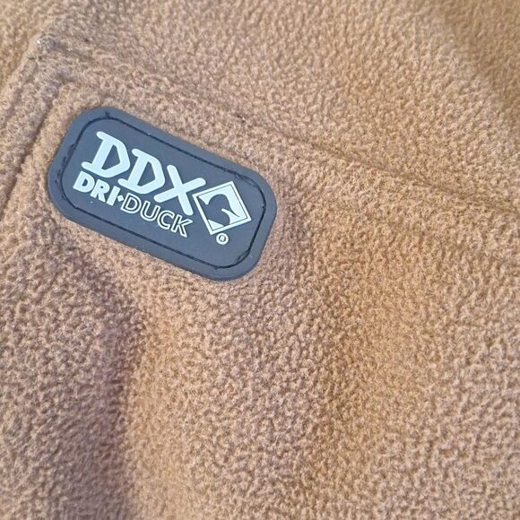 DDX Dri Duck Brown Flex Vest Men XL Outdoor Workwear Hunting Winter Performance - Picture 2 of 16